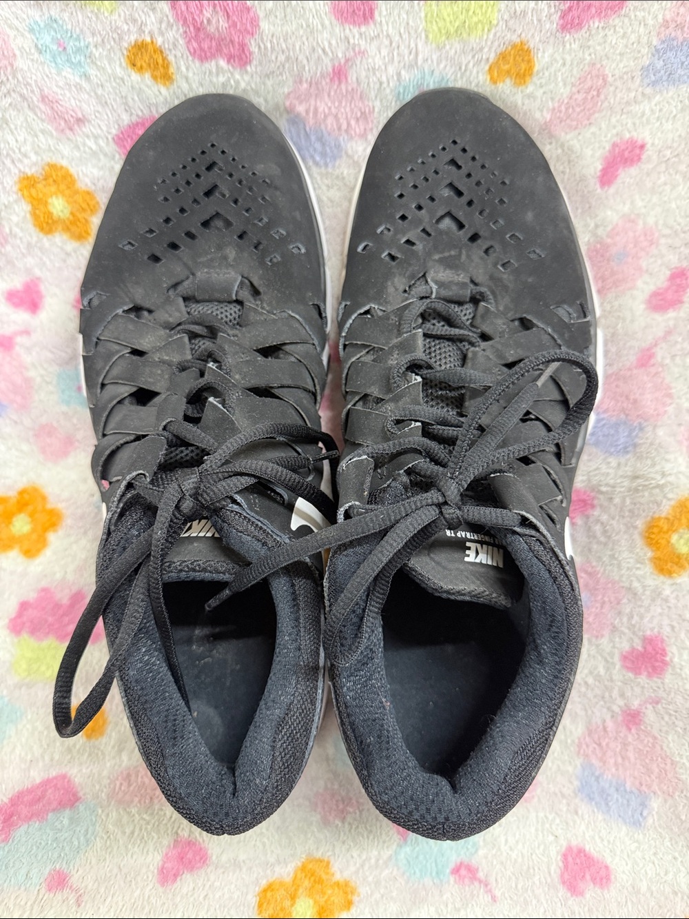Nike Men’s Lunar Fingertrap TR Black Lace-Up Sneakers